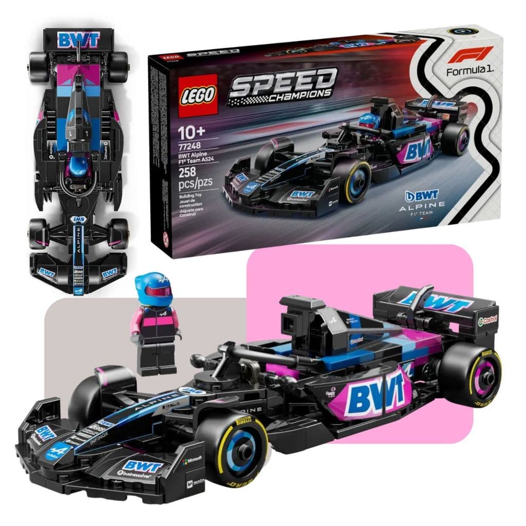 Lego Carro De Corrida BWT Alpine F1 Speed Champions - Lego
