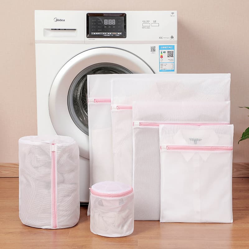 Saco De Roupa Suja Resistente De 6 Unidades 70g , Sutiã De Malha De Favo De Mel Fino , Lavável