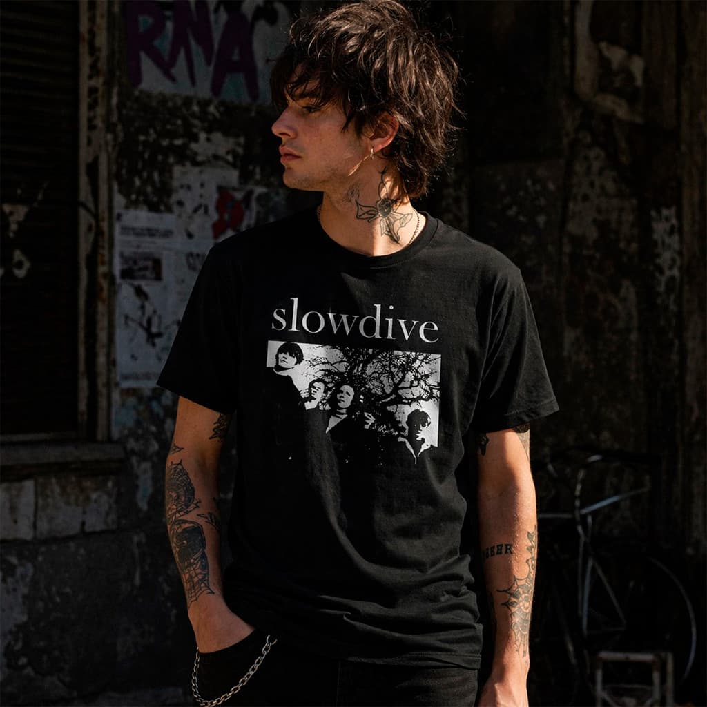 Camiseta Básica Algodão Camisa Slowdive Streetwear Envio Imediato