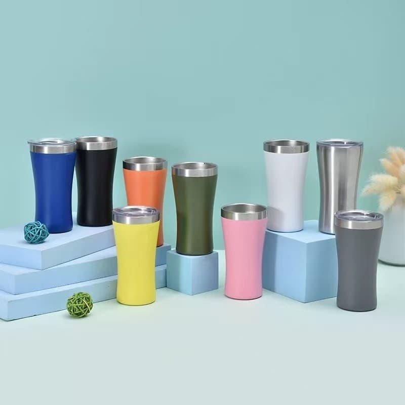 Copo Térmico Tulipa inox 160ml com Tampa Acrílico #160ml