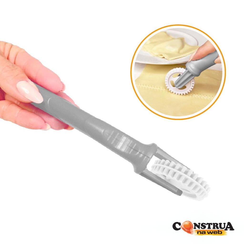 Carretilha Corta E Fecha Massa Pastel Risole Em Geral Pratico Keita-NEW Prática