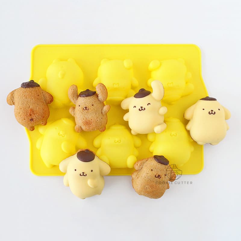 Japonês genuíno pudim cão Mousse bolo molde influenciador bolo de arroz geléia Silicone pudim molde Chocolate sorvete mo