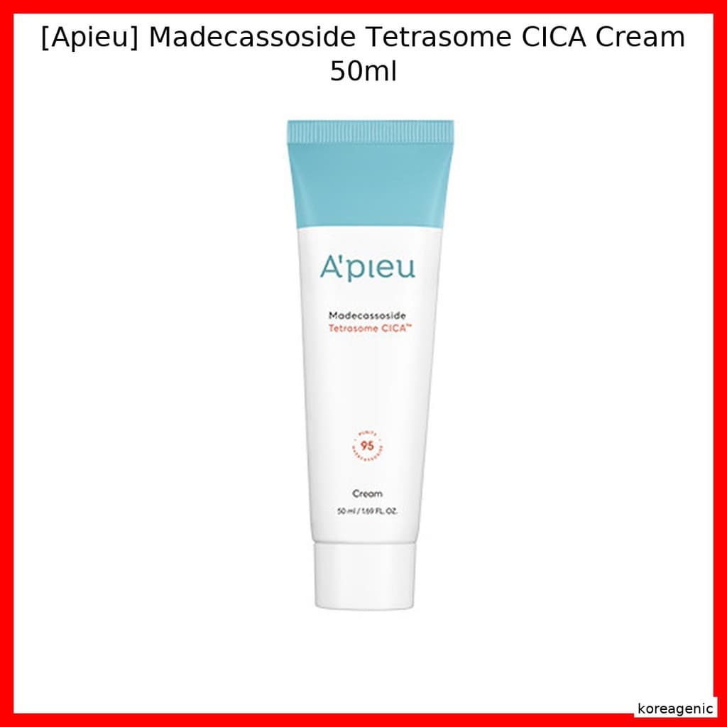 [Apieu] Madecassoside Tetrasome CICA Creme 50ml/Calmante , Hidratante Da koreagenic