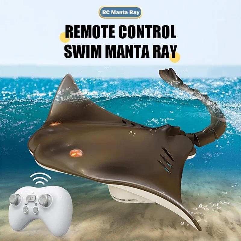 RC Tubarão Spray Água Baleia Elétrica Crianças Brinquedo De Controle Remoto Golfinho Animal Banheira Piscina Simulação S