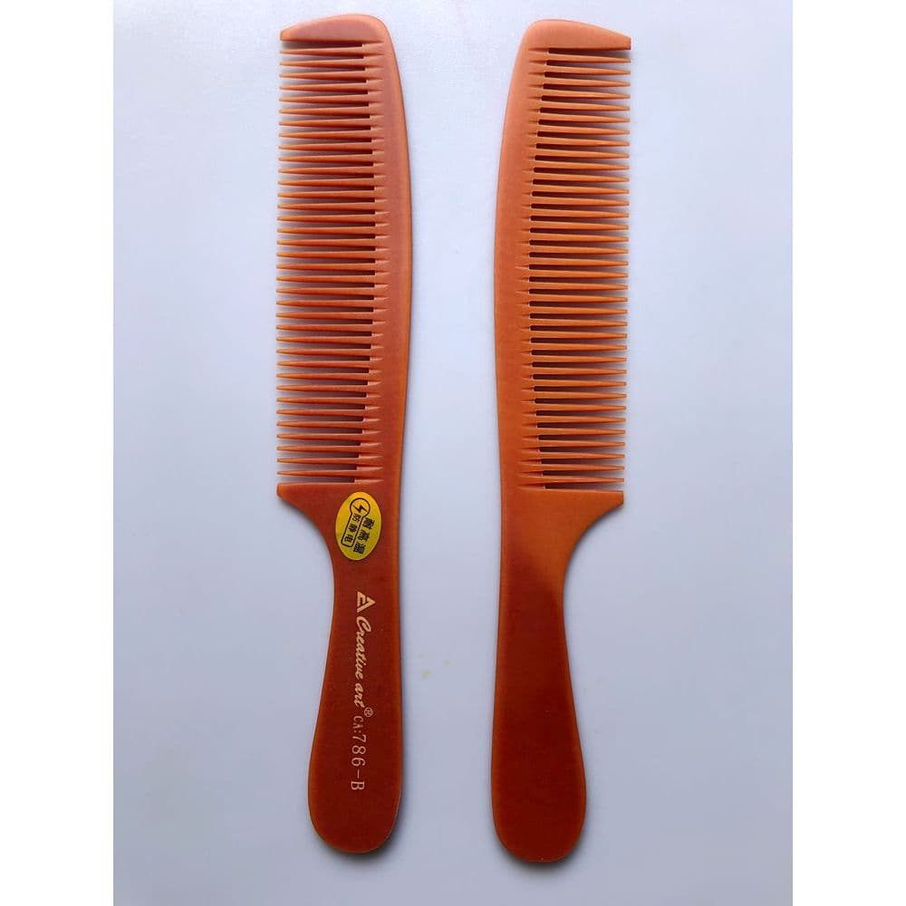 Chuangyi pente de baquelite barbeiro salão de cabeleireiro pente especial pente de corte de cabelo à moda antiga pente d