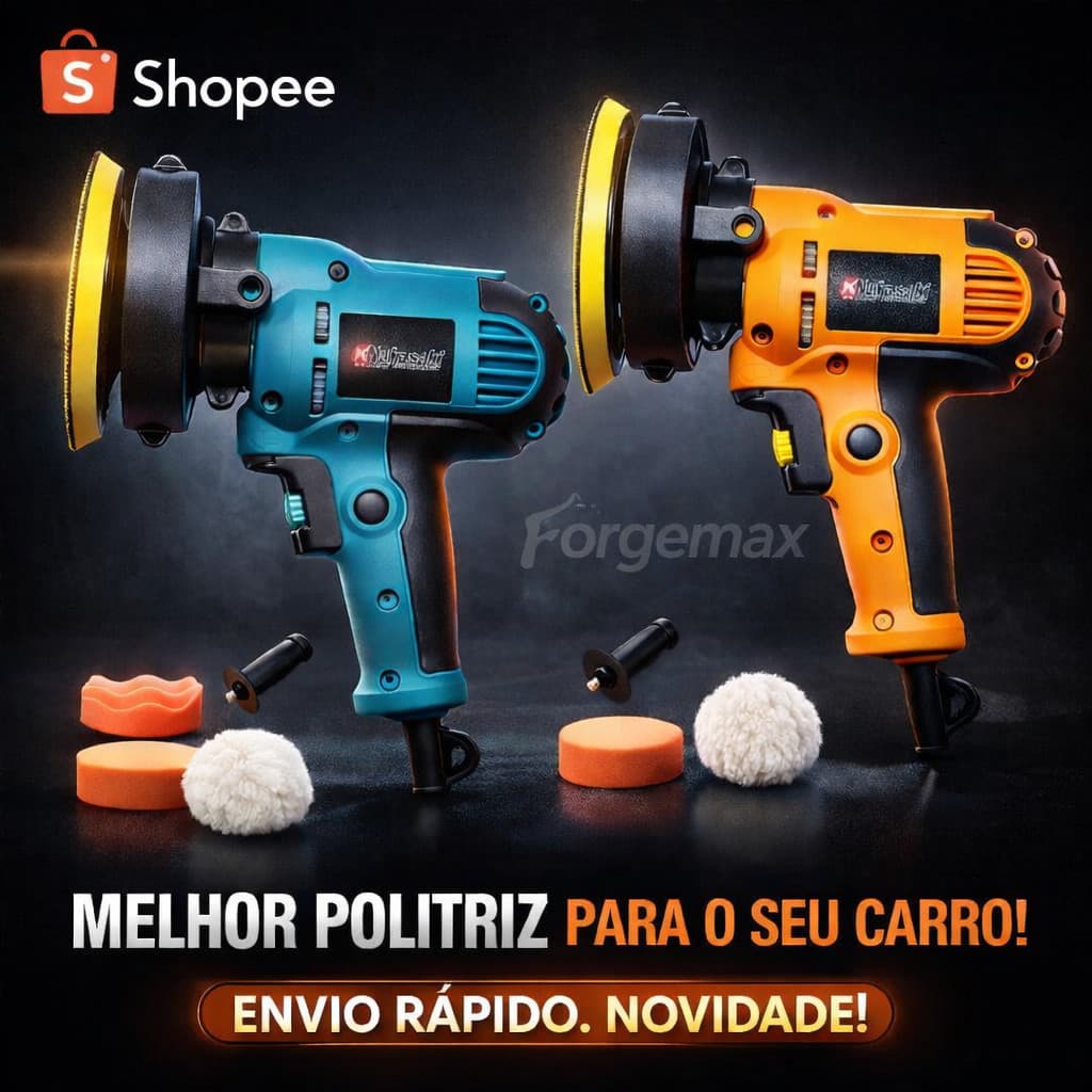 Polidor Politriz Automotivo 850w Multifuncional De Mão Elétrica 5 Polegadas - Envio Imediato