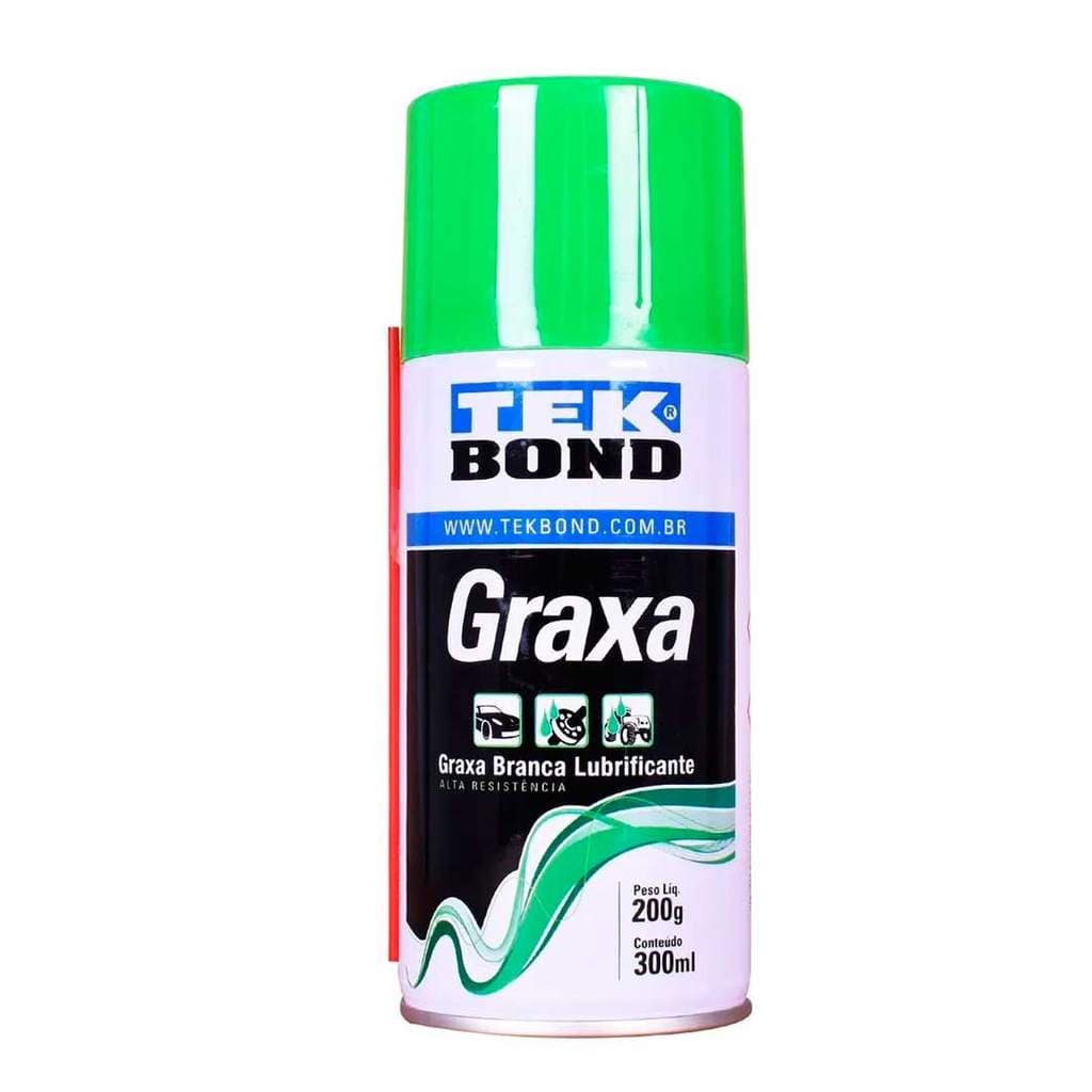 Spray Graxa Branca 300ml - Tek Bond