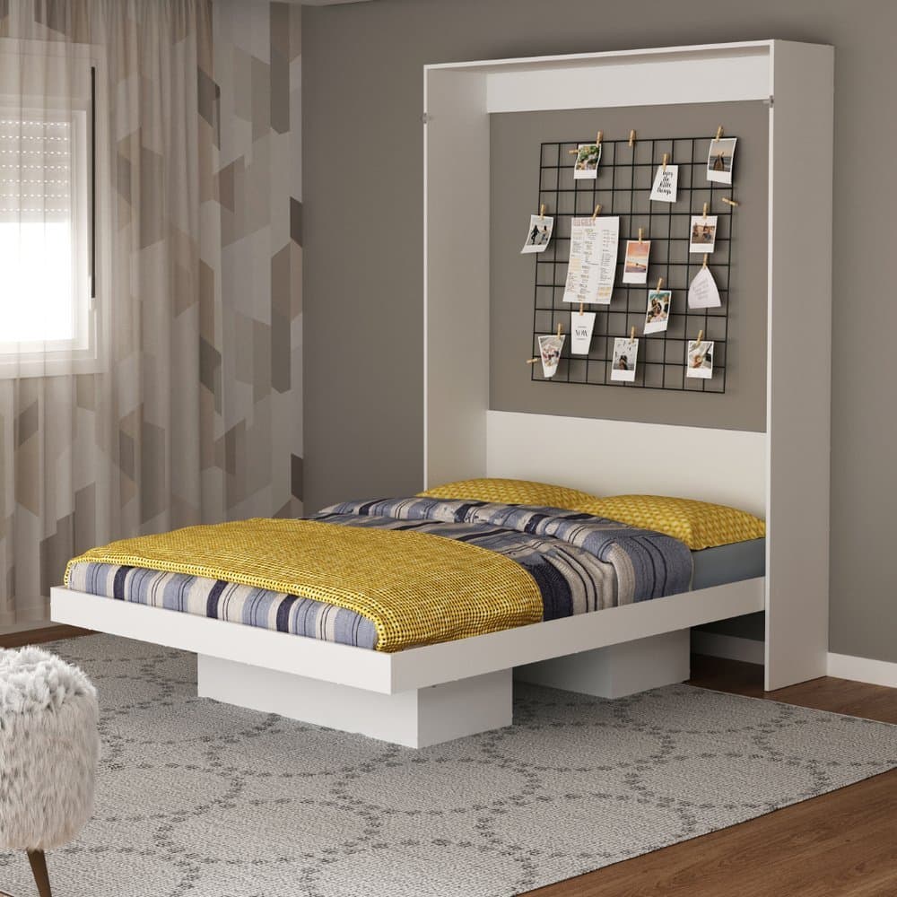Cama Articulada Casal 2 Nichos Branco