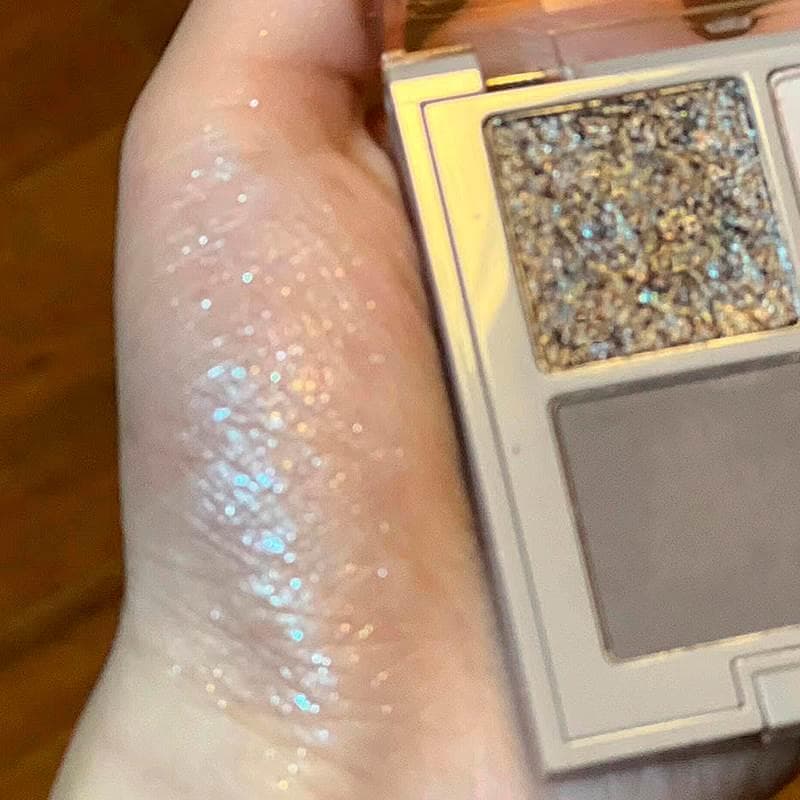 MGL sombra de quatro cores fosca Flash fino picado batata leite chá terra cor estudante perolado barato pequeno portátil