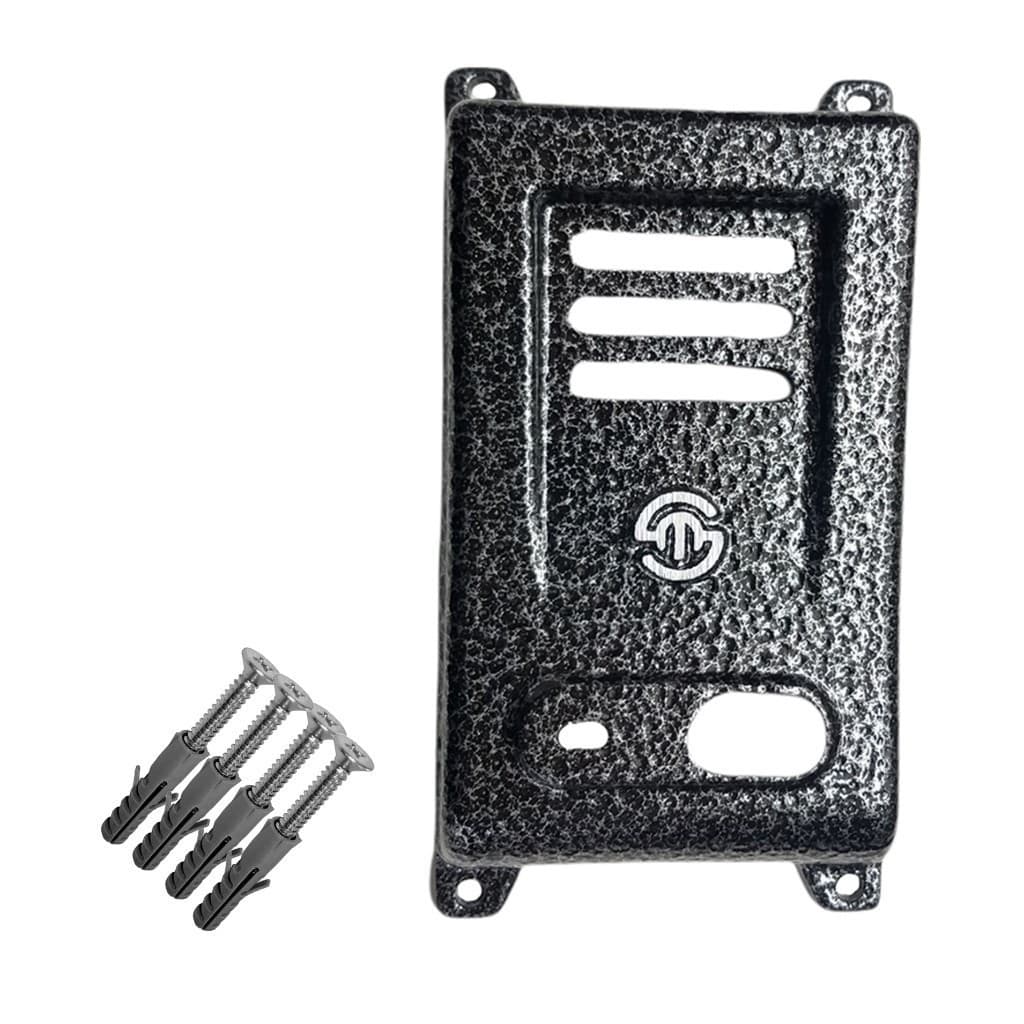 Grade de Proteção P/interfone Hdl F8 s Cinza (alumínio)