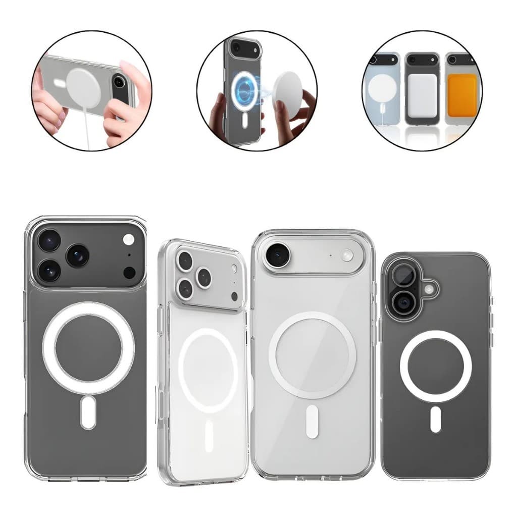 Capinha Case Magnética Indução Para iPhone 17 Pro Air Promax