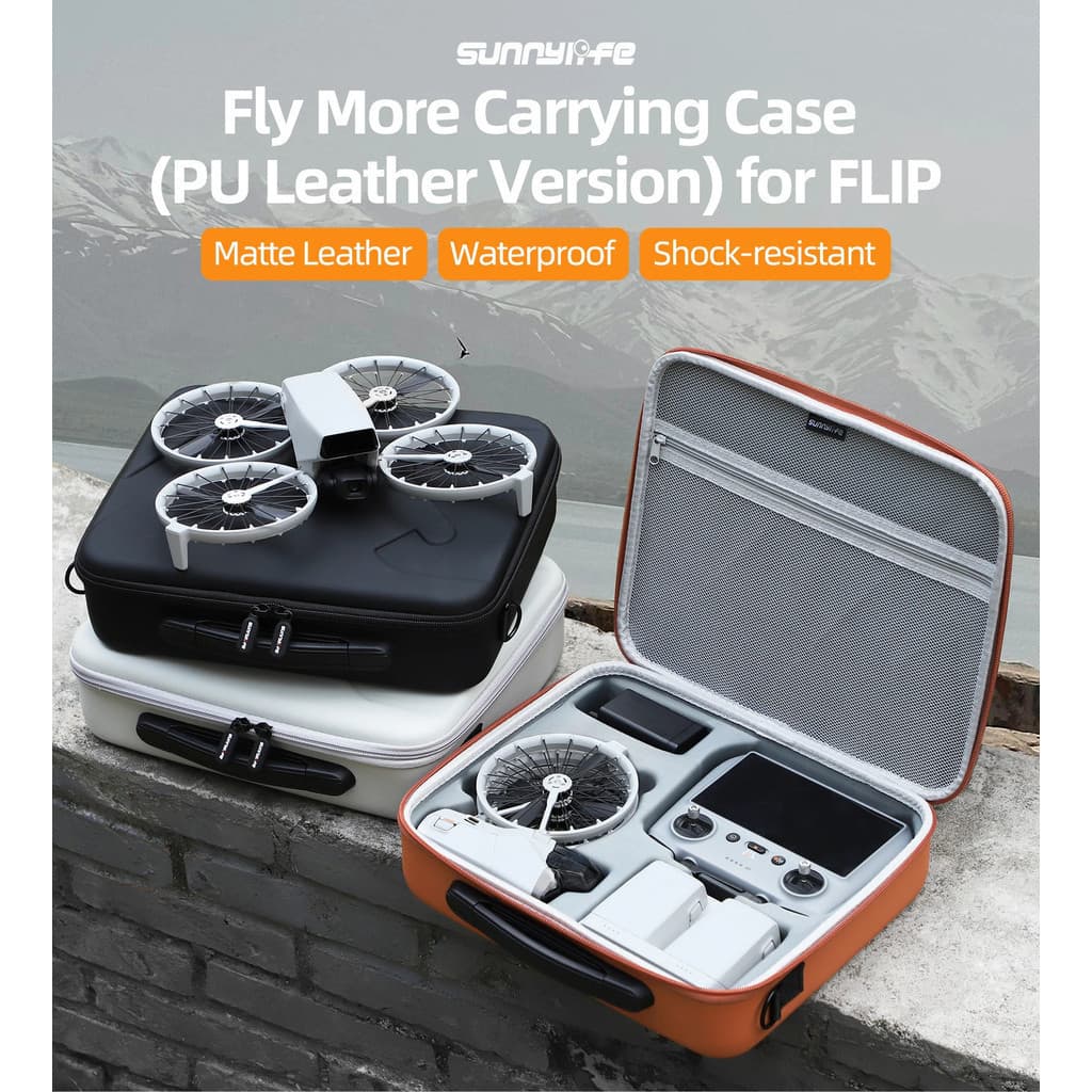 Bolsa de Armazenamento Original Sunnylife para DJI Flip, Estojo para Controle Remoto RC 2/N3, Caixa de Transporte Portát