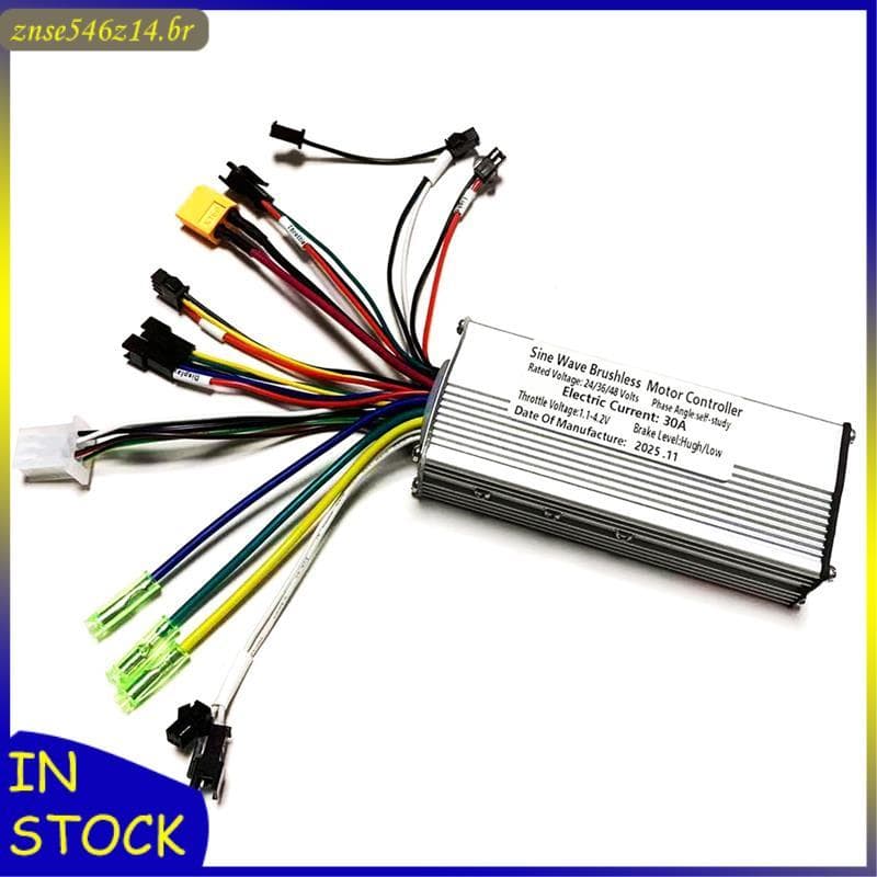 [Bjrw] 24V/36V/48V Controlador De Motor Sem Escova De Onda Senoidal De 3 Modos 500W 750W 1000W 30A Para S866 V889 S966 M