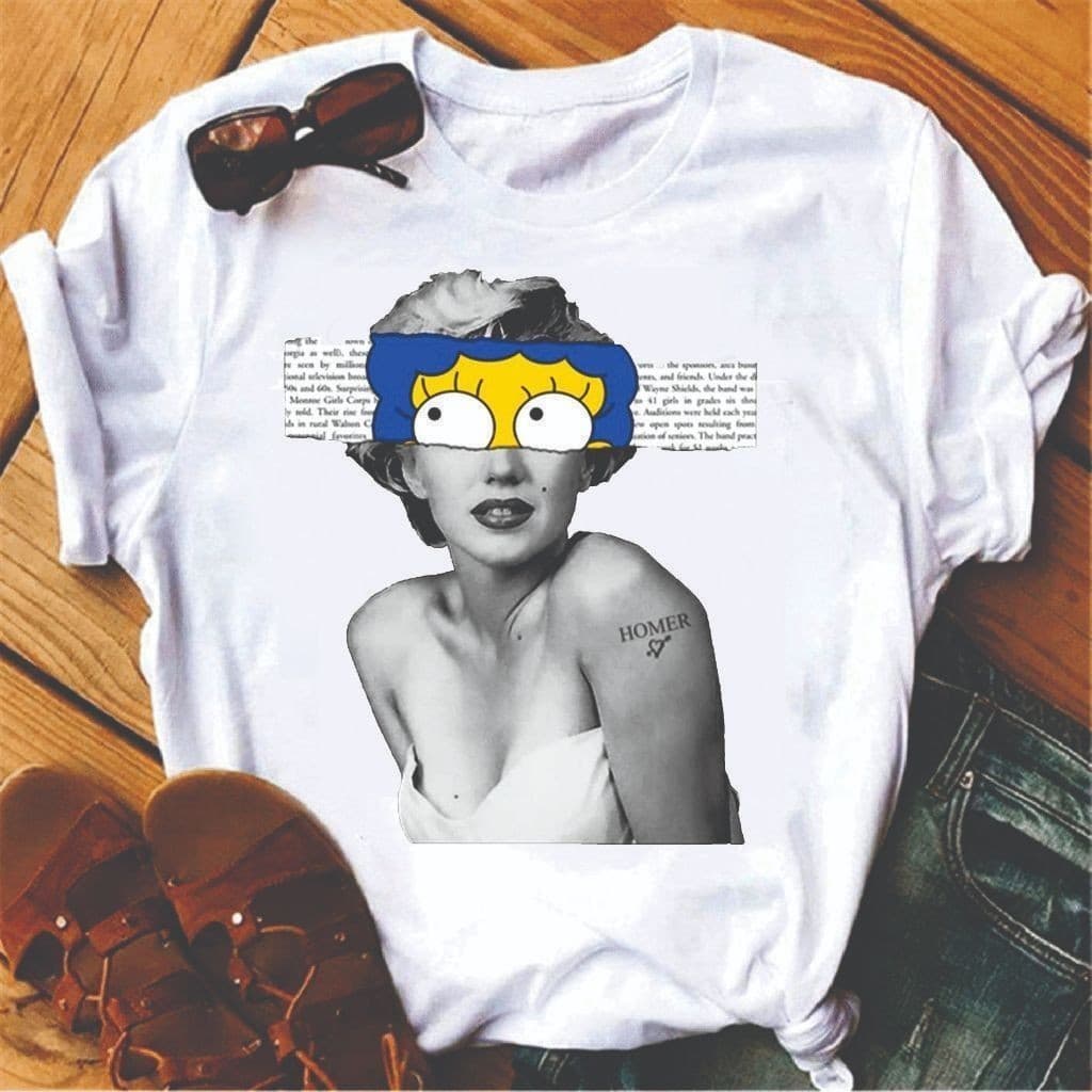 Camiseta T-shirt Feminina Blusa moda - Promoção