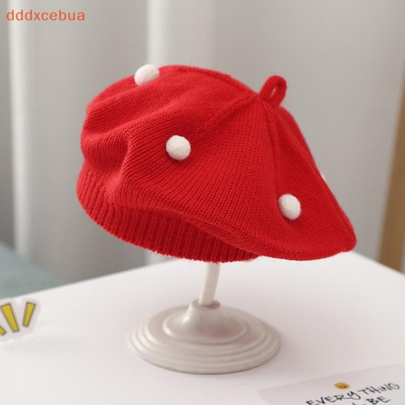 [dddxcebua] Moda Bebê Boina Chapéus Para Meninos Meninas Dos Desenhos Animados Outono Inverno Malha Criança Chapéu Quent