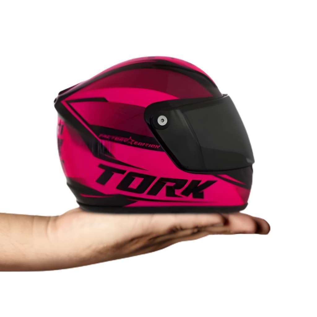 Mini Capacete Decorativo Pro Tork  Factory Edition Enfeite Estante Mesa Escritório Colecionável
