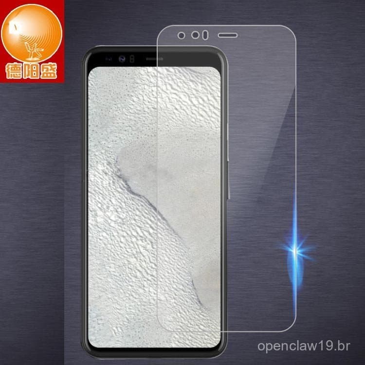 Adequado para película de vidro temperado do Google Pixel 4, película de vidro temperado para proteção de tela do telefo