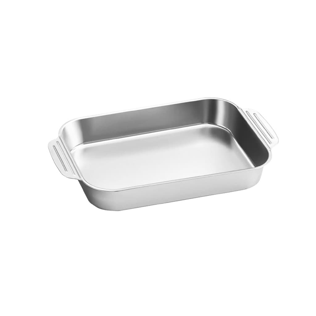 Travessa Retangular - Inox - Alça