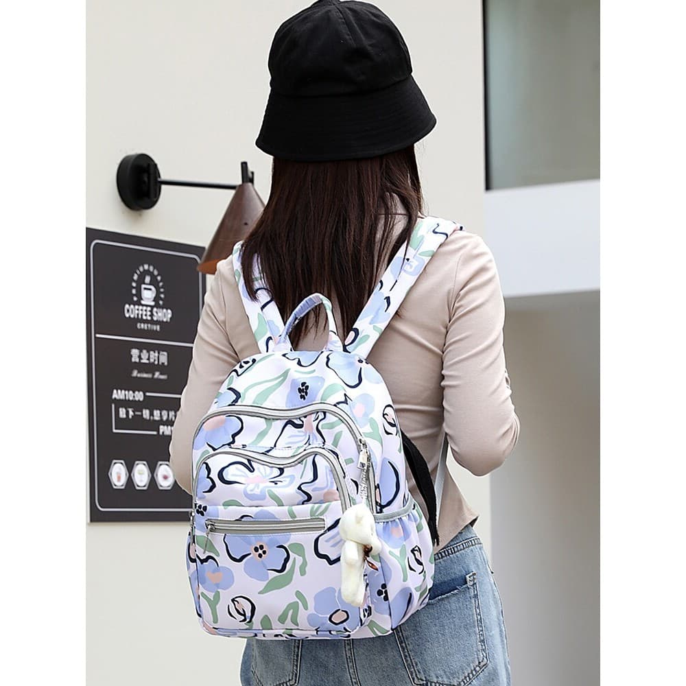 Mamãe saco mochila pequena 2025 novo estilo mamãe grávida grande capacidade moda leve saco de mamãe mãe bebê passeio