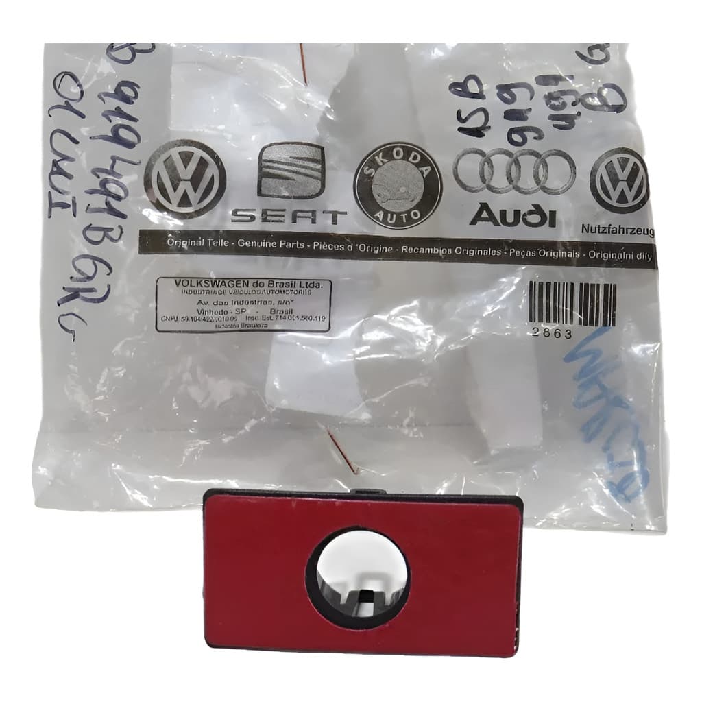 Suporte Sensor Estacionamento Traseiro Lado Esquerdo VW Up 2018 a 2021 Original 1SB919491B