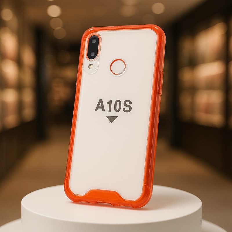 Capinha anti impacto com borda colorida para Samsung A10S | Proteção reforçada e estilo moderno |  Loja da Pri