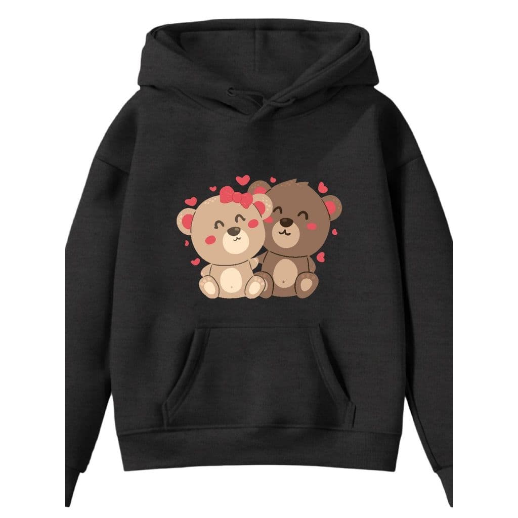 Moletom blusa de frio Infantil Canguru Bolso Capuz Apaixonado