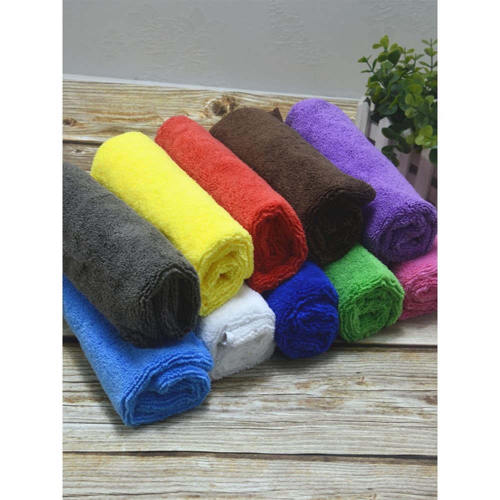 Yiran toalha de limpeza de limpeza espessada atualizada pano de microfibra toalha de limpeza de cozinha 30*40CM com cord
