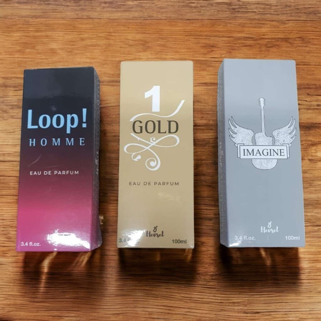 Kit 03 perfumes masculino | 100ml cada | fragrância importada