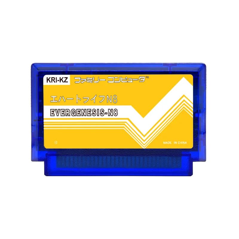Cartucho Flashcard Everdrive N8 Famicom 8 Bits 60 pinos 2000 Jogos