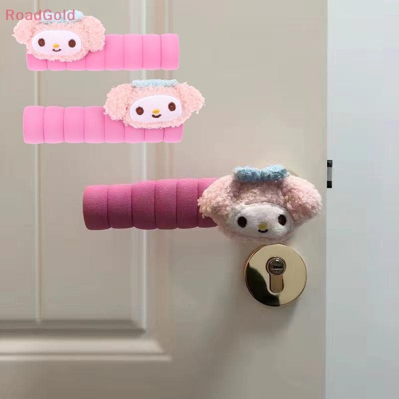 RoadGold 1/2 Pcs Presentes Para Meninas Sanrio Y2K Hello Kitty Decoração De Quarto Anime Protetor De Alça De Desenho Ani