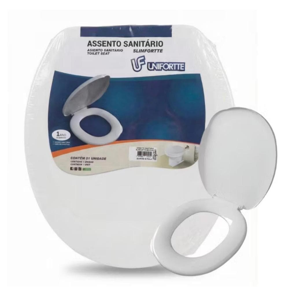 tampa de vaso privada Sanitário Simples/Almofadado Branco