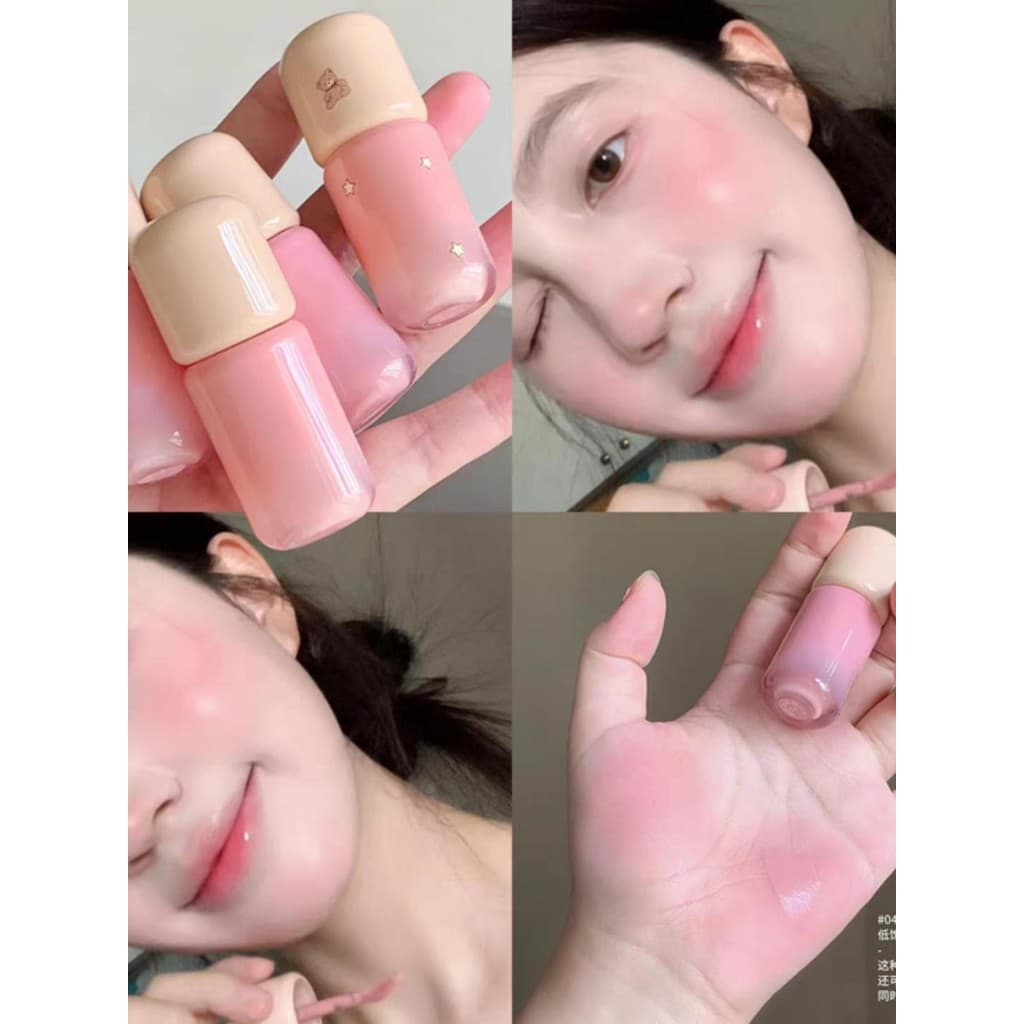 Ternura Original!Blush loção de venda quente líquido blush iluminador Facial iluminando segurar maquiagem atmosfera repa