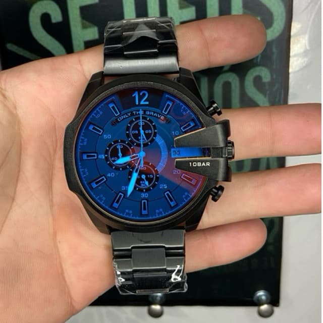 RELÓGIO DE LUXO SOCIAL CAMALEÃO AAA+ 100% FUNCIONAL EM AÇO COM CAIXA ENVIO RÁPIDO