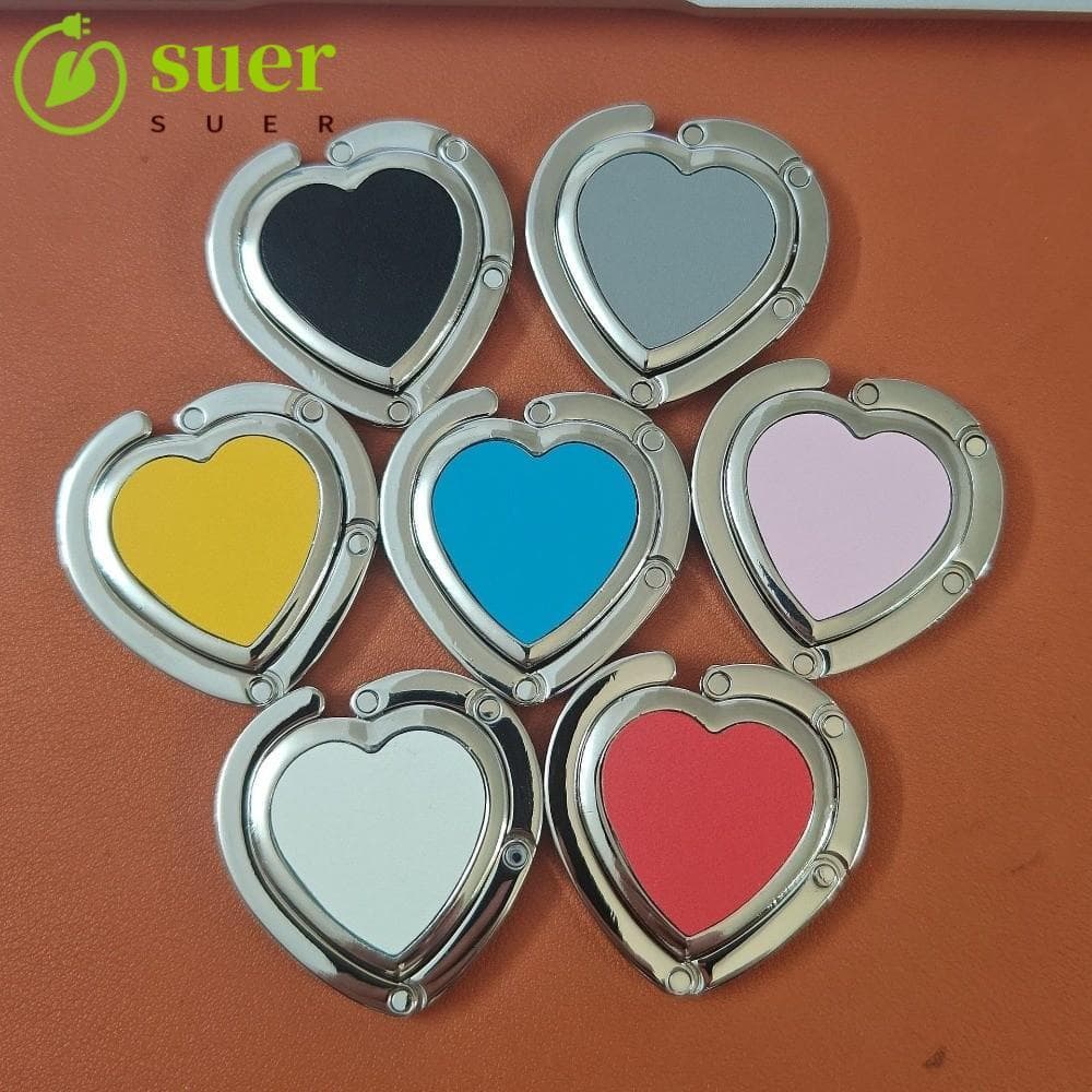 SUER1YE Gancho Para Bolsa De Mesa , Cabide De Metal Com Economia De Espaço , Organizador Portátil Multifuncional