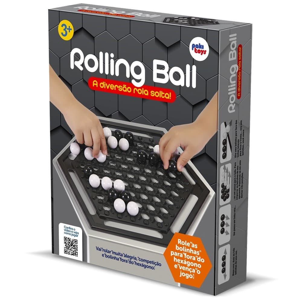 Jogo Rolling Ball Brinquedo Estratégia Competição