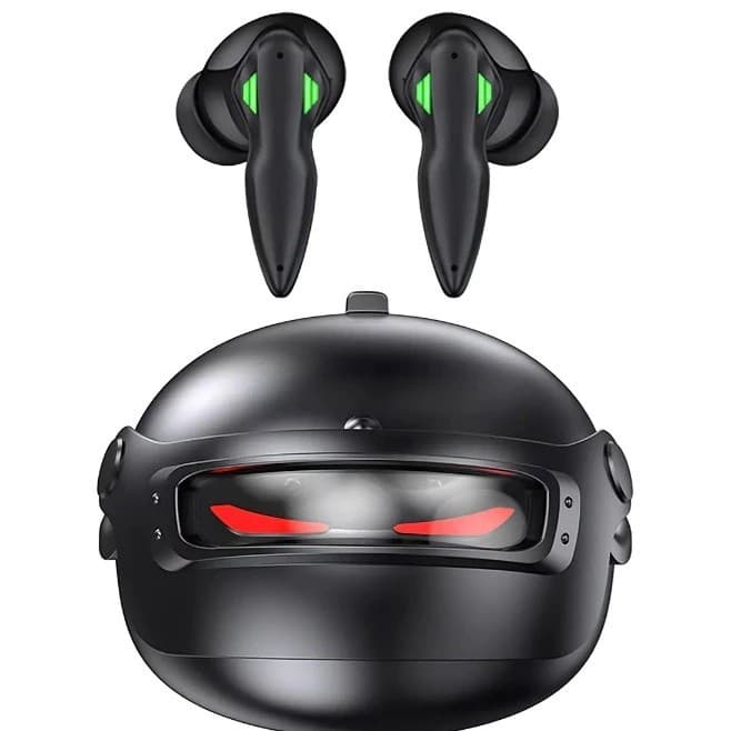 Fone De Ouvido Gamer Bluetooth A' Gold Tws FN-B48 Com cancelamento de ruído Cor Preto