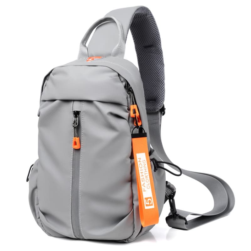 Porter bolsa de peito masculina Street Wear mensageiro bolsa de ombro à prova dwaterproof água ciclismo mochila de peito