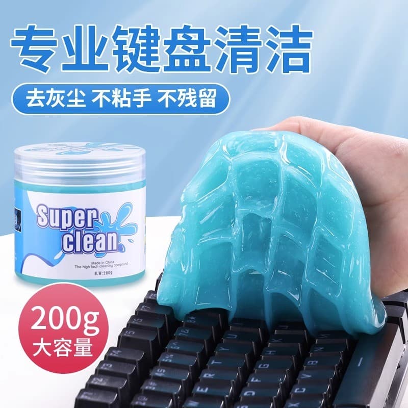 Limpeza de teclado Ferramenta útil para limpeza de lama Computador Câmera de celular Notebook Limpeza mecânica Poeira Co