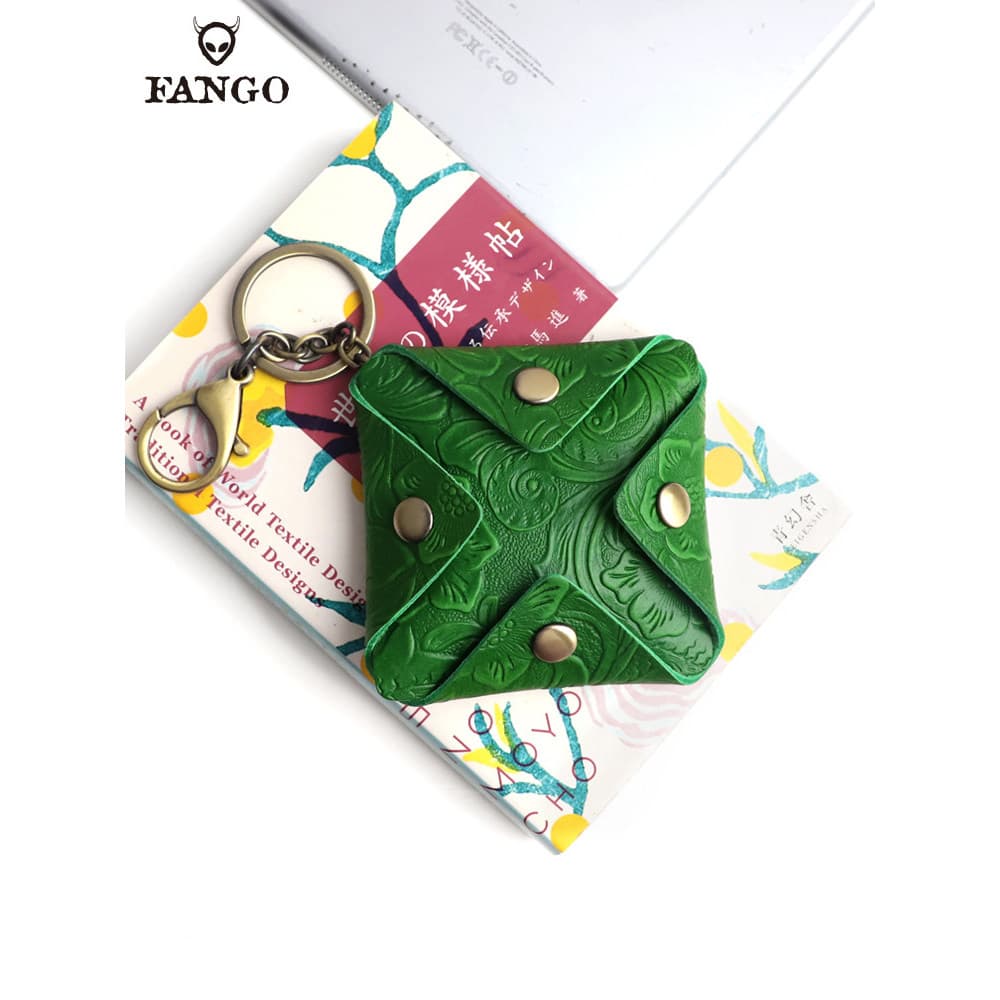 Feito à mão bolsa de moedas de couro genuíno criativo moeda fone de ouvido U disco saco de armazenamento primeira camada