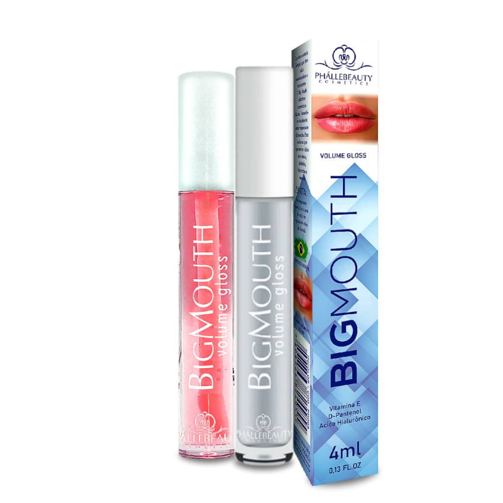 Big Mouth Volume Gloss PHALLEBEAUTY(Rosa e Incolor)