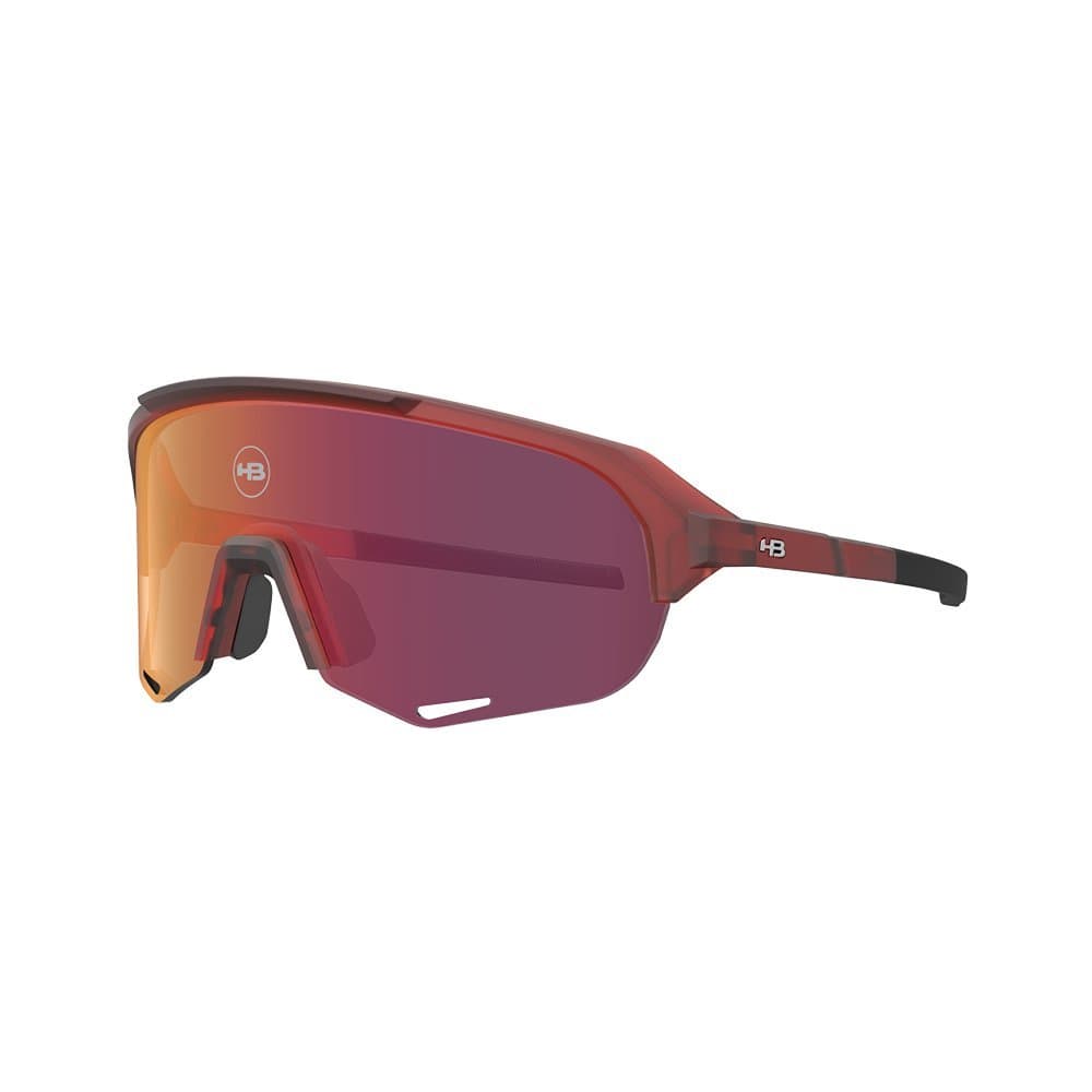 Óculos Ciclismo Corrida de Sol HB Edge R M Red Crystal Photo Red