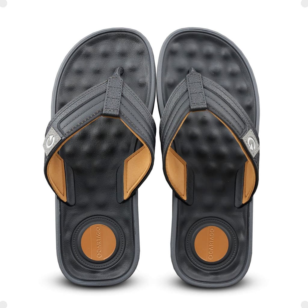Chinelo Masculino Cartago Alabama Palmilha Acolchoada Macio Leve Tira Grossa Verão Presente