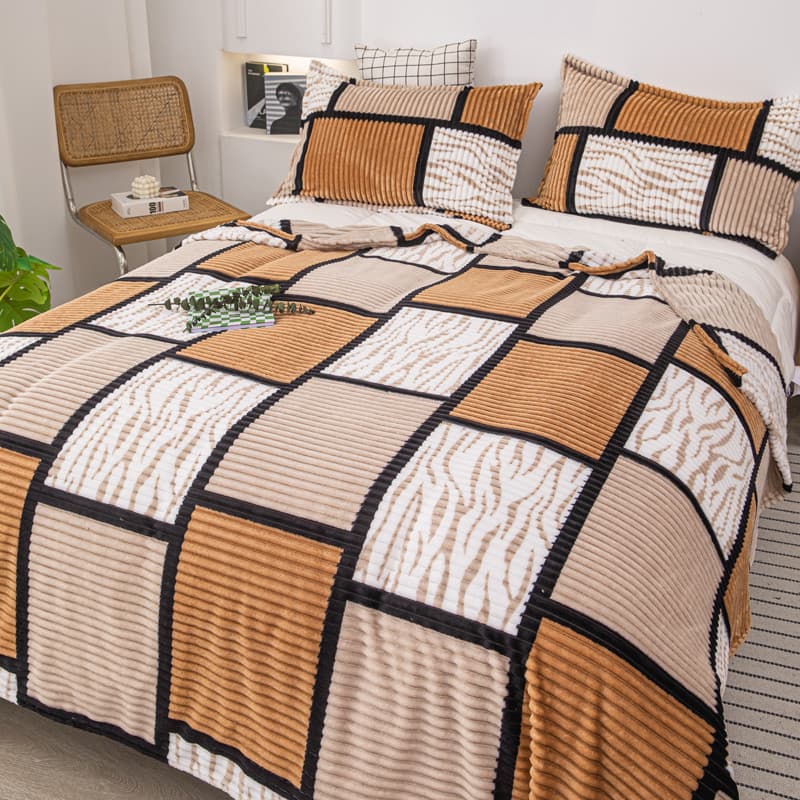 Cobertor colcha engrossado cobertor de inverno Coral flanela sofá Nap cobertor dormitório escritório único pequeno cober