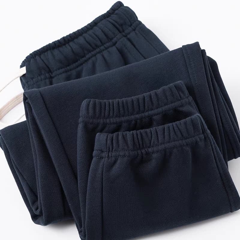 300g pesado primavera verão puro algodão Terry Sweatpants masculino solto Drape Casual Leggings calças esportivas tamanh