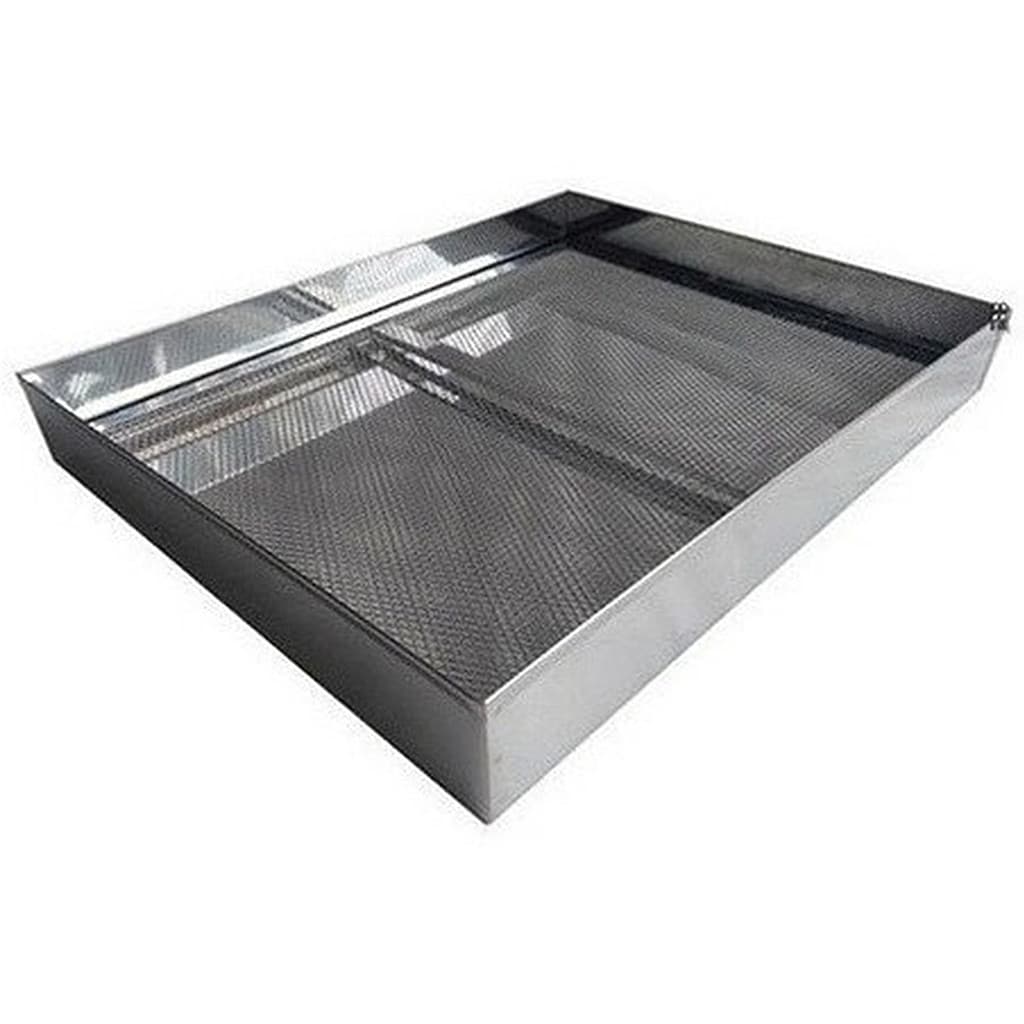 Escorredor Fritura Inox Bandeja 40x50x6cm Pastel Salgados