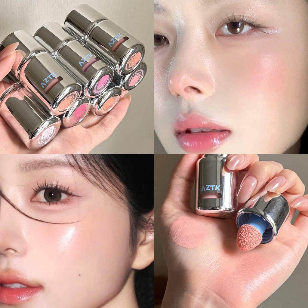 Porta macia para sempre!AZTK Blush líquido creme lama jc04 expansão psiquiatra reparação fosco baixa saturação brilho