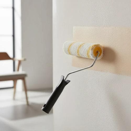 Rolo De Pintura Lã  23 Cm  Cabo Ergonômico Para  Parede economico