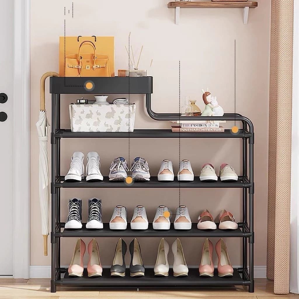 Sapateira Rack Organizador Calçados Bota Sandália Tênis Prateleira Armário Cômoda