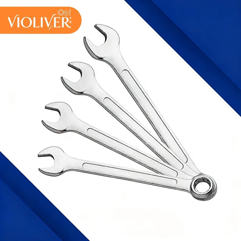 10 PCS Chave Combinada Profissional Boca Estrela Ferramenta Unidade Aço Forjado LC6-14