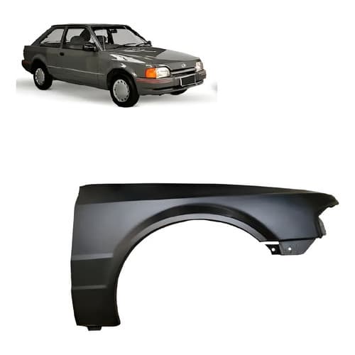 Paralama Escort 1987 Até 1992 Esquerdo Esquerdo Motorista